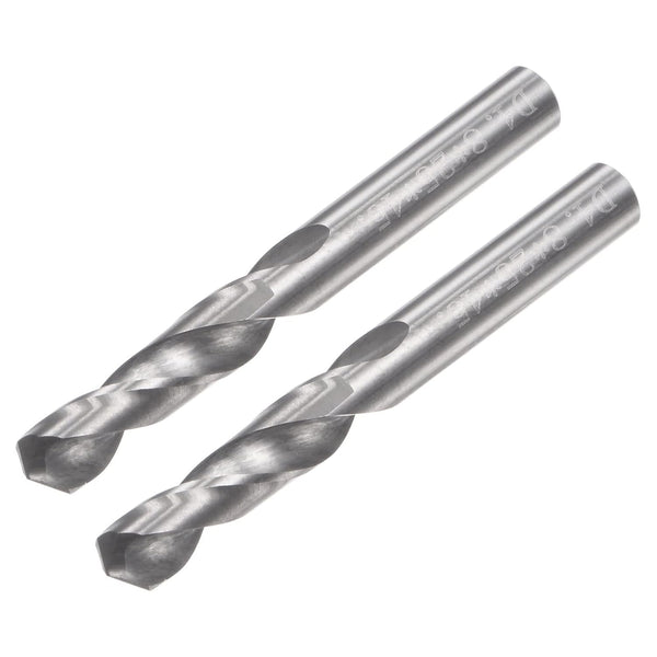 uxcell Solid Carbide Drill Bits, 4.8mm C2/K20 Tungsten Carbide Jobber Drill Bits, 2pcs
