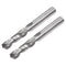 uxcell Solid Carbide Drill Bits, 4.8mm C2/K20 Tungsten Carbide Jobber Drill Bits, 2pcs
