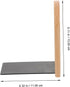 Wooden Bookends for Desk Organization - Simple Style