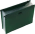 Iconikal Expanding Hanging File Folder, 7 Divider Pockets, Green, 12-Pack