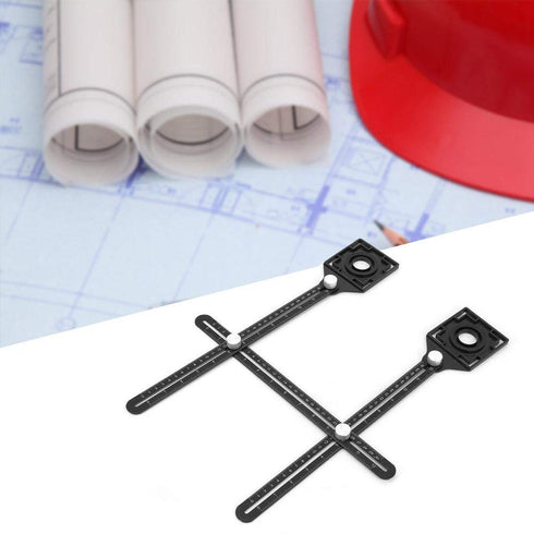 Universal Angle Ruler Tool for Precision Measurements