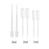 Transfer Pipettes, 100 Pack Clear Plastic Disposable Liquid Droppers, Graduated Pipetting for Laboratory Experiment, 3ML
