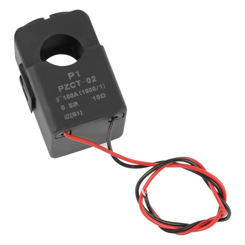 Ammeter Voltmeter, 100A Multi-Function Energy Tester with Open and Close CT and USB to 485 Module