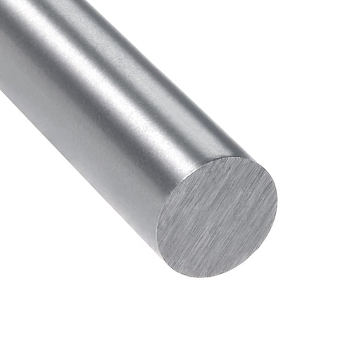 uxcell Round Steel Metal Rods, 5mm x 200mm High Speed Steel (HSS) Lathe Bar Stock Tool for DIY Craft