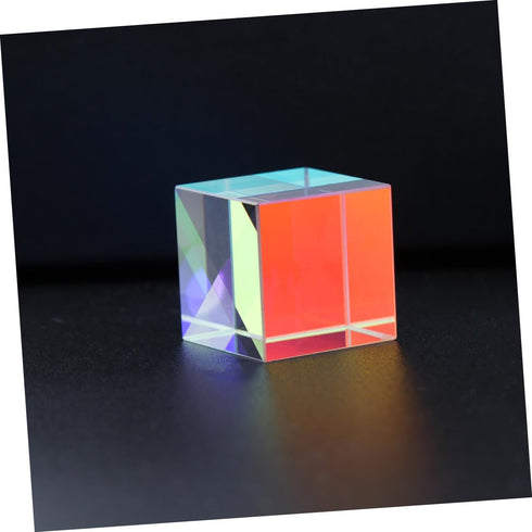 3sets 3pcs*3 Prism Cube Glass Cube for Light Refraction Experiment School Science Kit