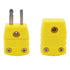 Twidec 2 Pair K Type Male Female Thermocouple Plug Adapter Cable Wire Connector