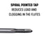 Drill America DWT57192 7/16"-14 High Speed Steel 3 Flute Spiral Point Tap, DWT Series
