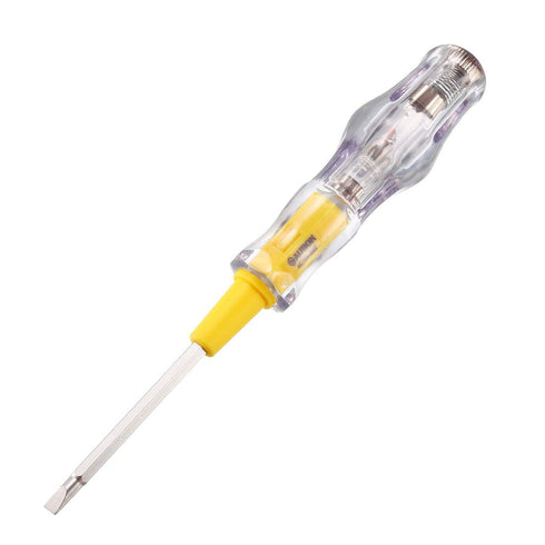 uxcell Voltage Tester Pen AC 100-500V, 3.5mm Slotted Phillips Screwdriver, 151mm Length for Circuit Test