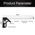 Combination Square, 12" Combo Square, Carpenter Square, Woodworking Measure Tools, Metal Ruler Set
