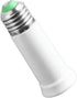 GMBYLBY E27 Bulb E27 Flexible Extender Adapter Ceiling Light Enhancement Secures Fit Screw Mount Erosion-Resistant PC