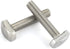 M8 x 35mm T-Slot Drop-in Stud Sliding Bolts, 304 Stainless Steel 18-8, Full Thread, 5 PCS