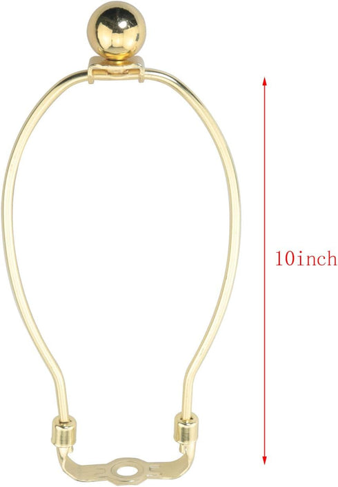 DGBRSM 10 Inch Heavy Duty Removable Lampshade Harp Stand for Floor and Table Lamps, Wall Sconces