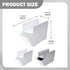 Ioensy Under Desk Rolling Cart Bag Organizer Multifunctional Workstation Handbag Holder Handbag Storage Box for Bedroom