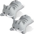 Kanayu 2 Pcs Mouse Pad Wrist Support, Cute Cat Wrist Rest Foam for Women, Non-Slip Desk Accessories Cushion