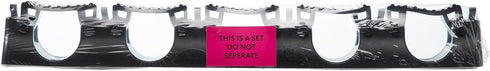 Lifewit Mop and Broom Holder Wall Mount, Heavy Duty Cleaning Supplies Organizer, 5 Slot 6 Hooks, Easy Install