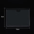 JINTOU (8) Clear Self-Adhesive Ticket and Note Holders for Car Windscreen - Protect Your Passes, Badges and Placards