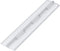Pack of 5 Transparent Clear Plastic Acrylic Continuous Piano Hinges, 200mm (7 7/8 in)