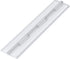 Pack of 5 Transparent Clear Plastic Acrylic Continuous Piano Hinges, 200mm (7 7/8 in)