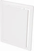 8" x 10" White Plastic Access Panel for Plumbing, Electricity, Heating, Alarm Services