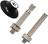 YobiLife 2 Inch Quick Change Disc Pad Holder with Round Shank Designed for Effective Metal Grinding and Finishing