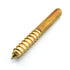 8 Pack 3/8-16 x 3 Inch Hanger Bolts, Double Headed Flat Hexagon Bolts for Wooden Joints