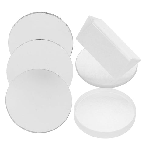 5sets SOLUSTRE Optical Lens Physics Experiment Kit for Science Learning Includes Convex and Concave Lenses
