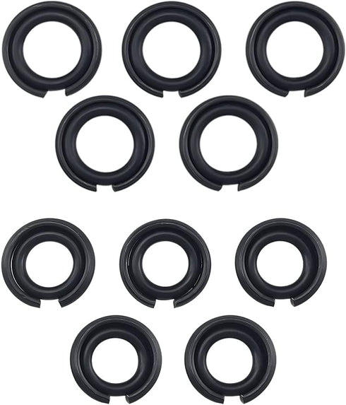1/2" 3/8" Impact Wrench Retaining Socket Rings with Ring Wrench for Electric Wrench, 10 Sets