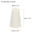 MECCANIXITY Rubber Tapered Plug 8mm to 13mm Solid Test Tubes Bungs Stopper White for Lab Home 12 Pieces