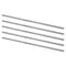 uxcell 5pcs Round Steel Metal Rods, 4.5mm x 200mm HSS Lathe Bar Stock Tool for Miniature DIY Craft