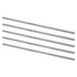 uxcell 5pcs Round Steel Metal Rods, 4.5mm x 200mm HSS Lathe Bar Stock Tool for Miniature DIY Craft