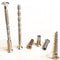 4 Set Sliding Door Handle Screw Post Replacement, M4 x 60mm Phillips Screws with Posts for Cabinet Doors