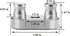 77455 Cable Bender Tool, Connects to 1/2'' Ratchet, Wire Bender Tool-Maximum Bending Up to 500 MCM