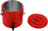 10L/2.64Gal Insulated Beverage Dispenser, Thermal Hot Cold Drink Dispenser with Push-Button Tap, Food-Grade Stainless