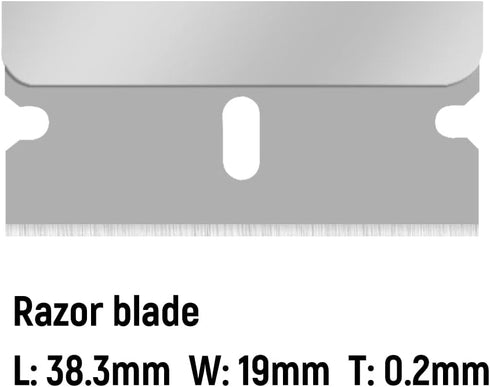 XW Handy Safety Box Cutters, Auto-retractable Razor Blade Carton Cutter, 10-Pack