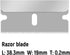 XW Handy Safety Box Cutters, Auto-retractable Razor Blade Carton Cutter, 10-Pack