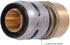 SharkBite 1/2 Inch EvoPEX Female Adapter, Push to Connect Plumbing Fitting, PEX, Model K072Z2