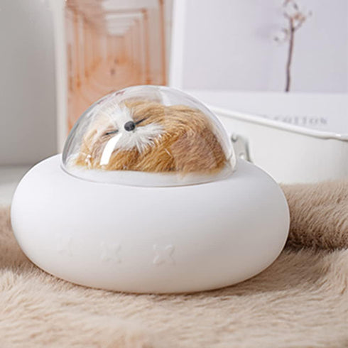 SCZWP8 Pet Spaceship Silicone Night Light Study Modern Simple and Warm Creative Bedroom Table Lamp Led Decoration
