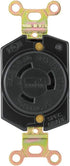 EATON Wiring L520R Hart-Lock Industrial Grade Receptacle, 20-Amp, 125-Volt