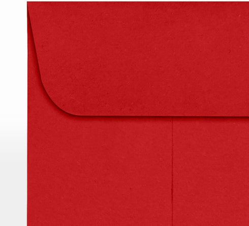 LUXPaper #1 Coin Envelopes | 2 1/4" x 3 1/2" | Ruby Red | 80lb. Text | 500 Qty