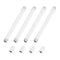 M METERXITY 4-Set Straight Pipe Lamp Stem Kit, 120mm(4.72") Long M10 Double End Thread