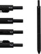 DUNBONG 4 in 1 Multicolor Pen, Metal Cased Multifunction Pen, 0.5mm Mechanical Pencil, 3 Ball Pens, 1 Count