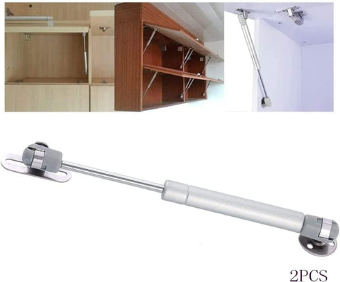 80N/18 lb 10 inch Gas Support Cabinet Hinge - Soft Open and Lower Cover Support, 2 Pack