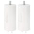 PATIKIL CBB60 40uF Running Capacitor, 2 Pcs AC 250V 2 Pins for Water Pumps, Washing Machines Motor Start
