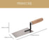 Yardwe Hand Tools 4pcs Concrete Trowel Set, Finishing Trowel, Putty Trowel, Margin Trowel for Construction
