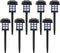 Pinikuyiro Solar Outdoor Lights,8 Pack LED Solar Lights Outdoor Waterproof, Solar Walkway Lights
