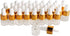 50PCS Transparent Sample Dropper Bottles, 1 ml Mini Essential Oil Dropper with 2 Plastic Droppers