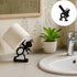 Set 3D Toilet Paper Holder - Funny Toilet Paper Holder Free Standing Bathroom - Printed Black Ant Roll Holder, Paper