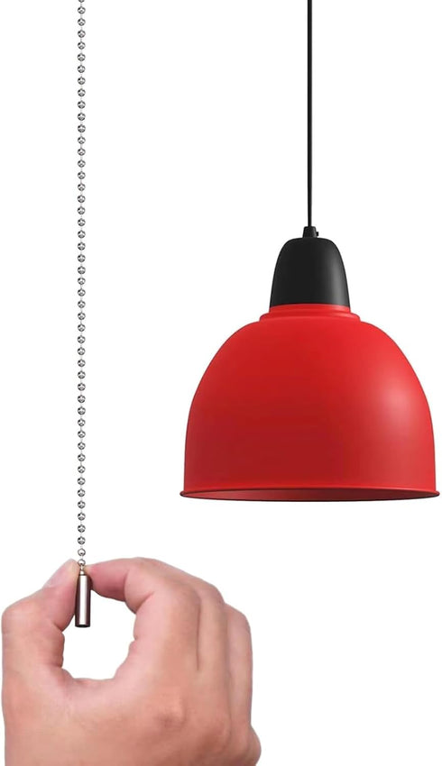 Kangnice 2 Pack 3.3 Bulb 2 Pack 3.3 Ceiling Fan Pull Chain Feet Metal Ceiling Fan Pull Chain Strong Bearing & Rustproof