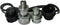 1/4" High Pressure Hydraulic Coupler/Coupling, 10k PSI with Dust Cap