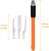Mini Hand Saw, Model Tool Hobby Hand Saw Kit Razor Set with 3 Pcs DIY Craft Blade by Dilwe